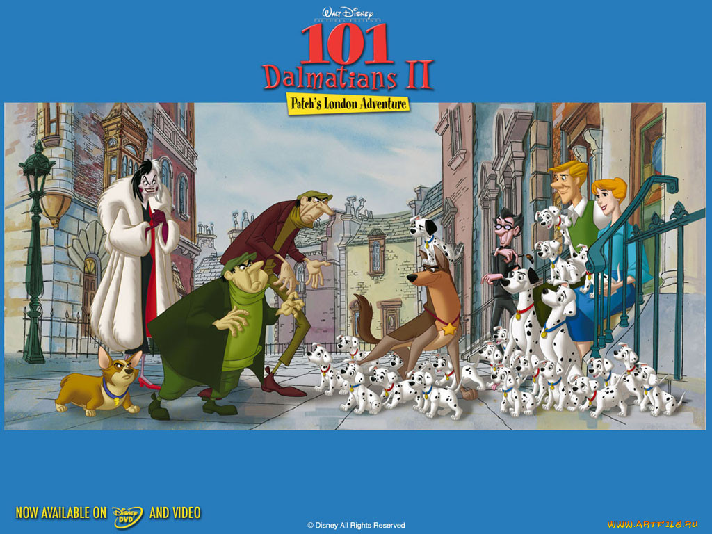 , 101, dalmatians, ii, patch`s, london, adventure